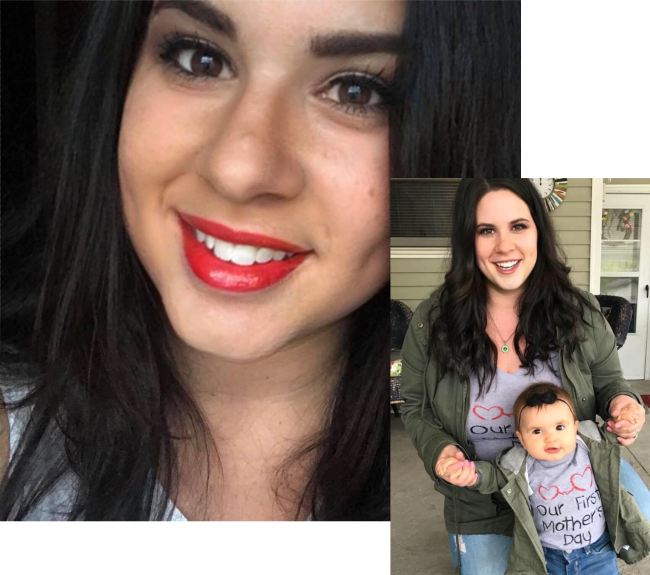 Brianca Beck and Daughter